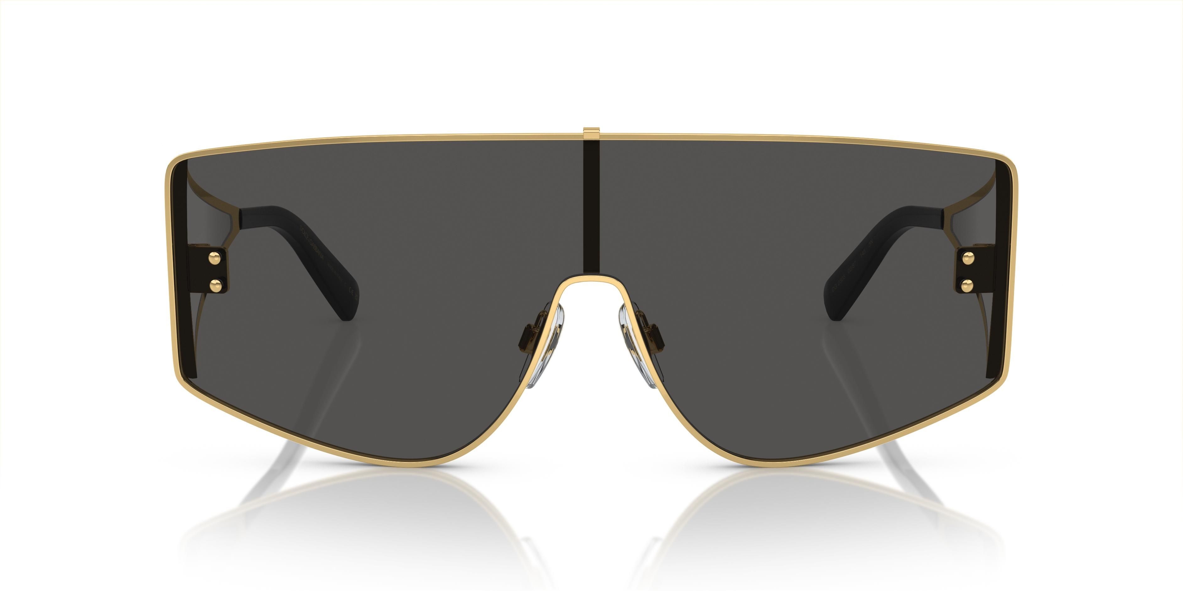 Dolce & Gabbana DG2305 (02/87) | Unisex Altın Güneş Gözlüğü
